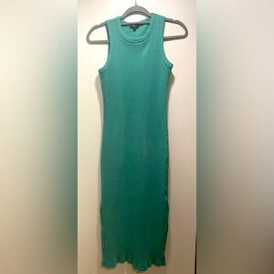 Rails ribbed green tank dress XS